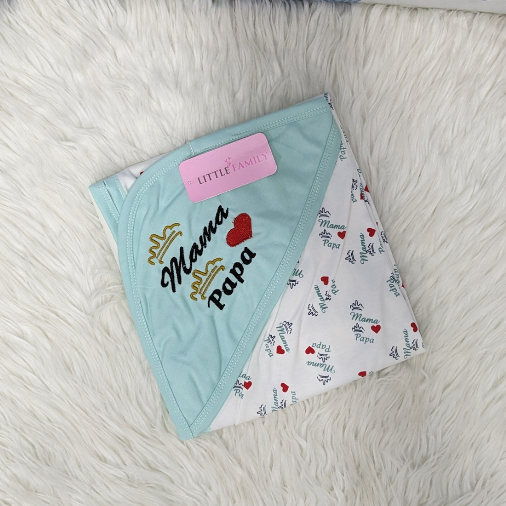 Premium Baby Hooded Wrapping Sheet | Mama Love Papa