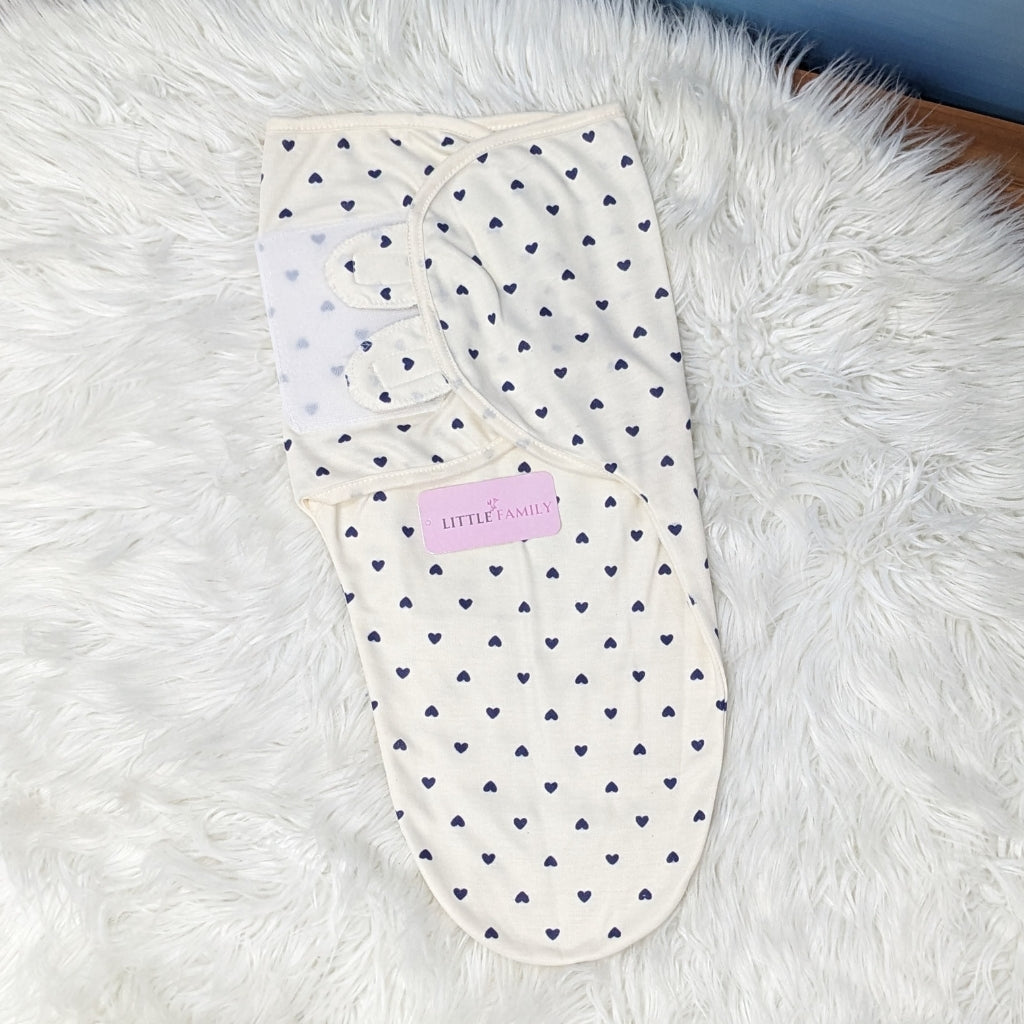"Heart" Theme Baby Swaddle