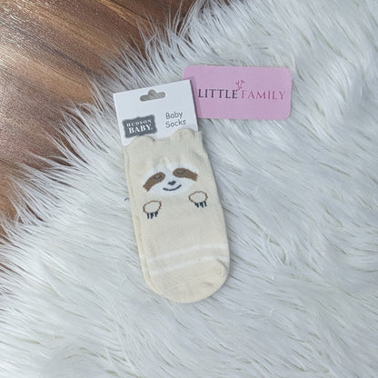 Premium Soft Cotton Baby Socks – Cute Animal Design