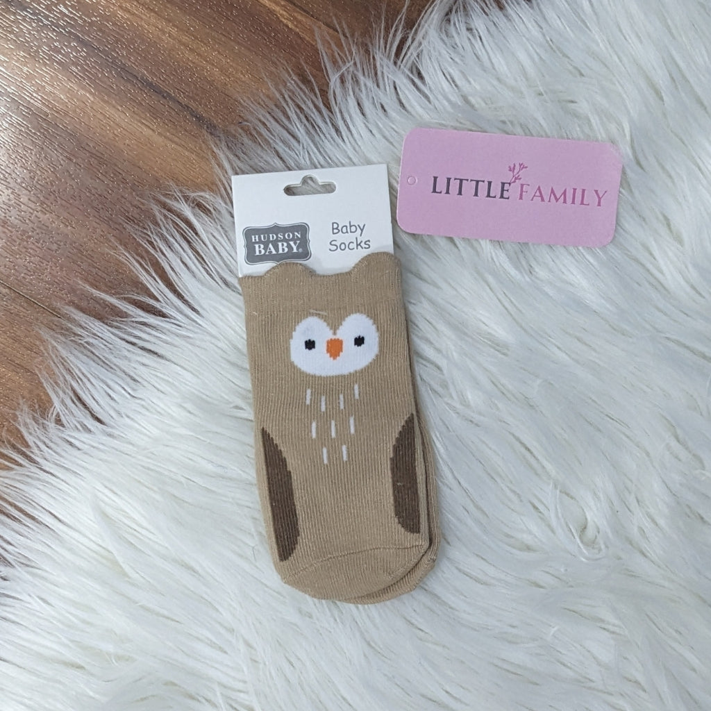 Premium Soft Cotton Baby Socks – Cute Animal Design