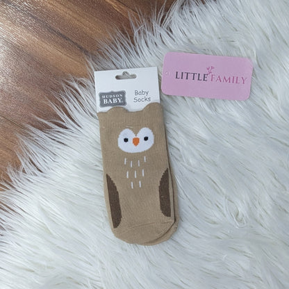 Premium Soft Cotton Baby Socks – Cute Animal Design