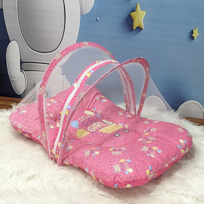 "It's a Baby Girl" Baby 8 PC'S Bedding Set - (Pink) | Large