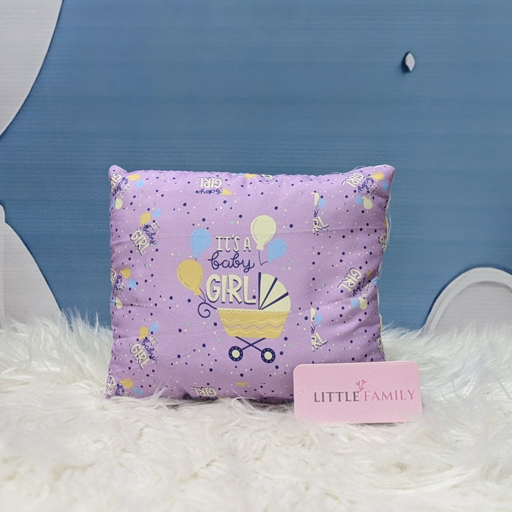 "It's a Baby Girl" Baby 8 PC'S Bedding Set - (Purple) | Large