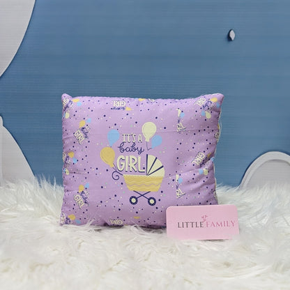 "It's a Baby Girl" Baby 8 PC'S Bedding Set - (Purple) | Large