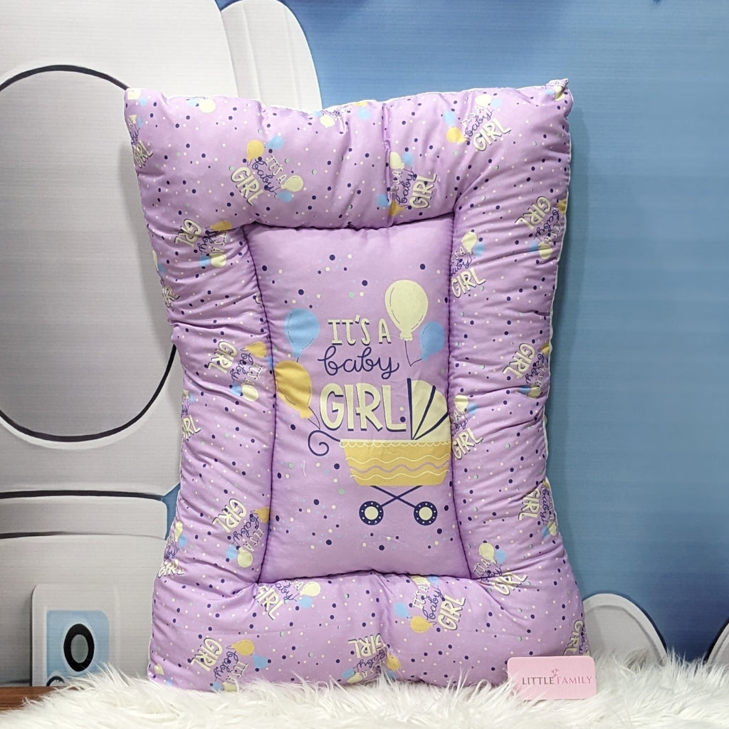 "It's a Baby Girl" Baby 8 PC'S Bedding Set - (Purple) | Large