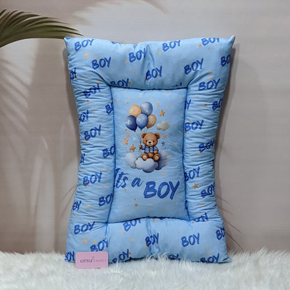 "It's a Boy" Baby 8 PC'S Bedding Set - (Sky Blue) | Large