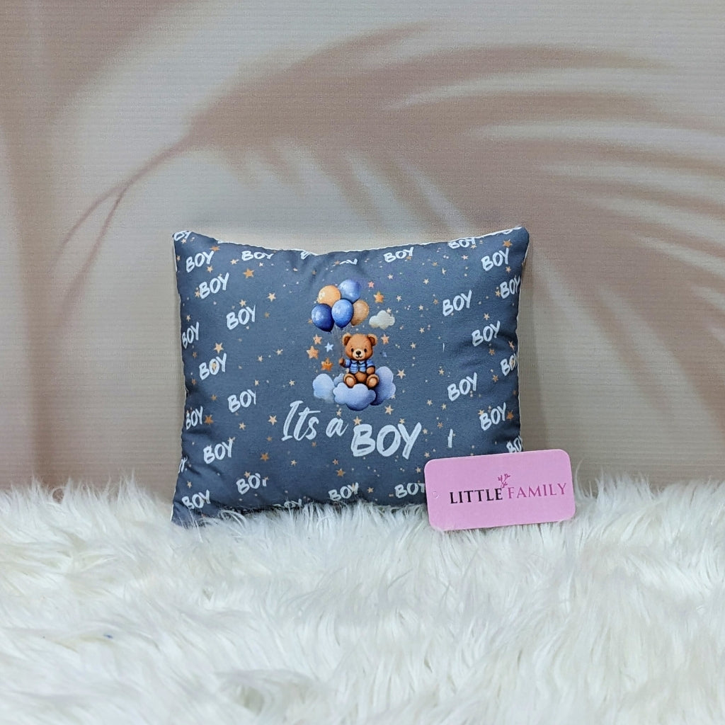 "It's a Boy" Baby 8 PC'S Bedding Set - (Grey) | Large