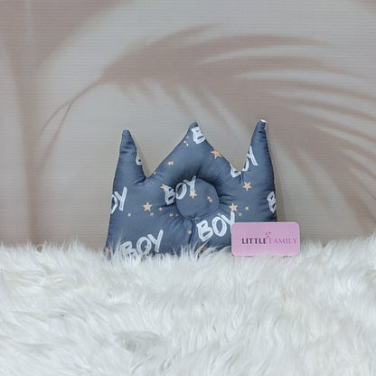 "It's a Boy" Baby 8 PC'S Bedding Set - (Grey) | Large