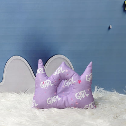 "It's a Girl" Baby 8 PC'S Bedding Set - (Purple) | Large