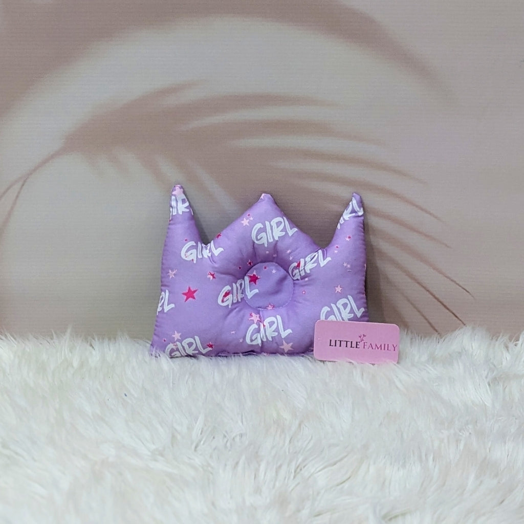 "It's a Girl" Baby 7 PC'S Bedding Set - (Purple) | Large