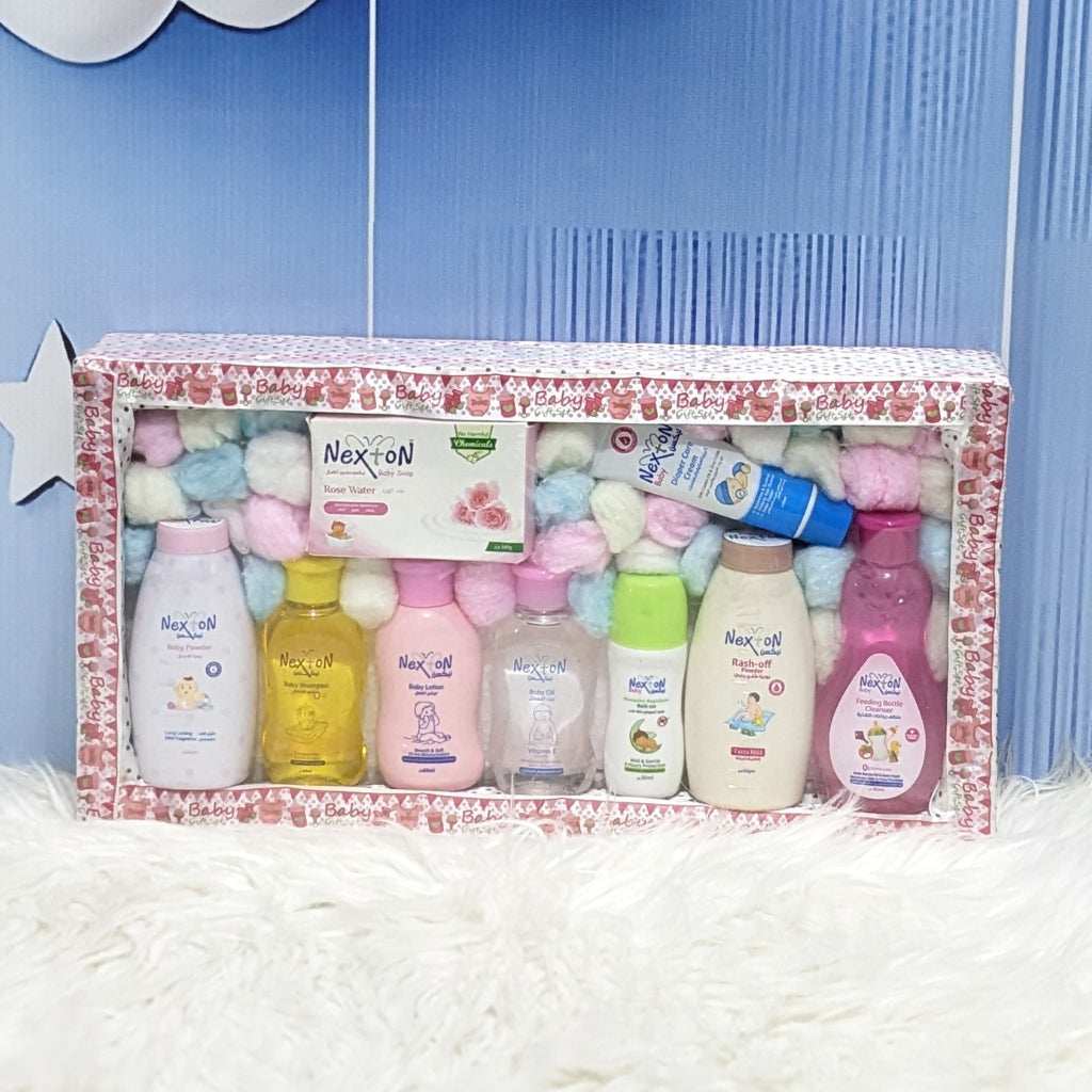 Nexton Complete Baby Care Gift Set – Gentle Daily Essentials for Newborns