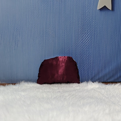 Premium Silk Baby Bedding Set - 8 Pieces (Maroon)