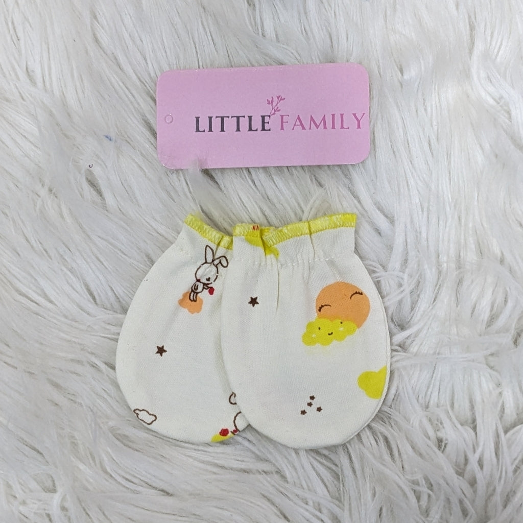 Newborn Baby Mittens – Gentle Scratch Protection (Pair)
