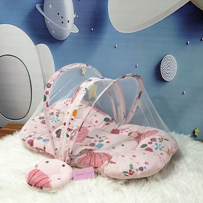 Candyland Theme Summer Mosquito Net with Pillow