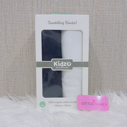 Premium Muslin Swaddle & Receiving Blanket Set
