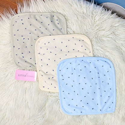 Premium Soft Cotton Baby Face Towels - Heat