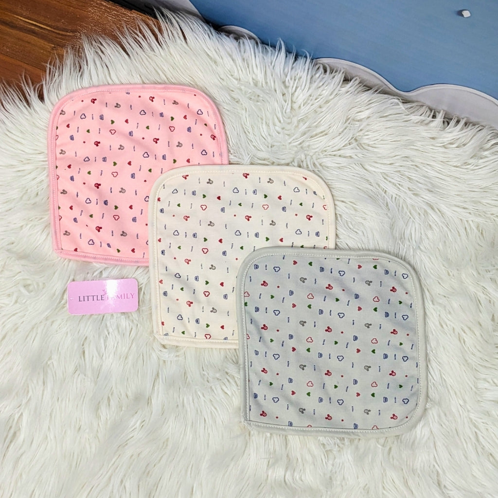 Premium Soft Cotton Baby Face Towels - Mickey