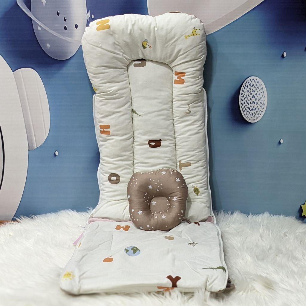 Starry Dream Baby Carry Nest with Net Shield - Coffee