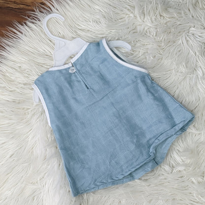 Premium Baby Frock Set with Nappy