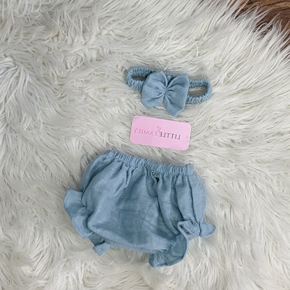 Premium Baby Frock Set with Nappy