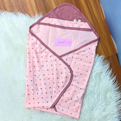 Starry Theme 10-Piece Newborn Baby Starter Set - Pink