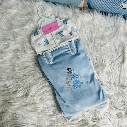 Newborn 10-Piece Winter Starter Set – Blue
