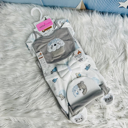 Newborn 10-Piece Winter Starter Set – Grey