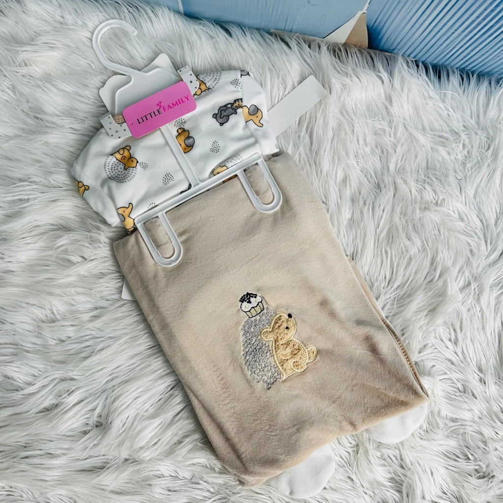 Newborn 10-Piece Winter Starter Set – Beige