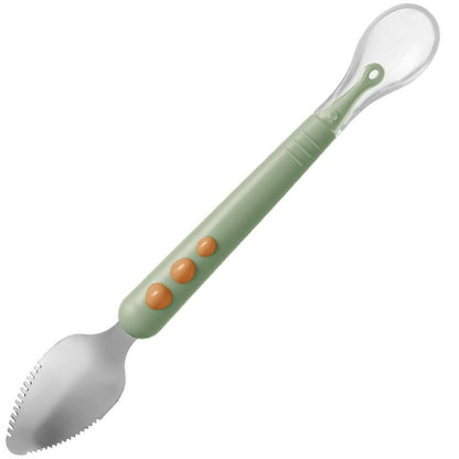 Double-Sided Baby Scraping & Feeding Spoon