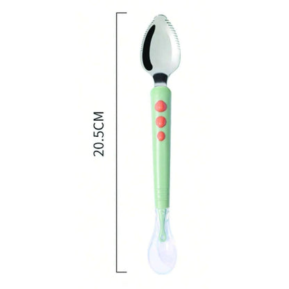 Double-Sided Baby Scraping & Feeding Spoon