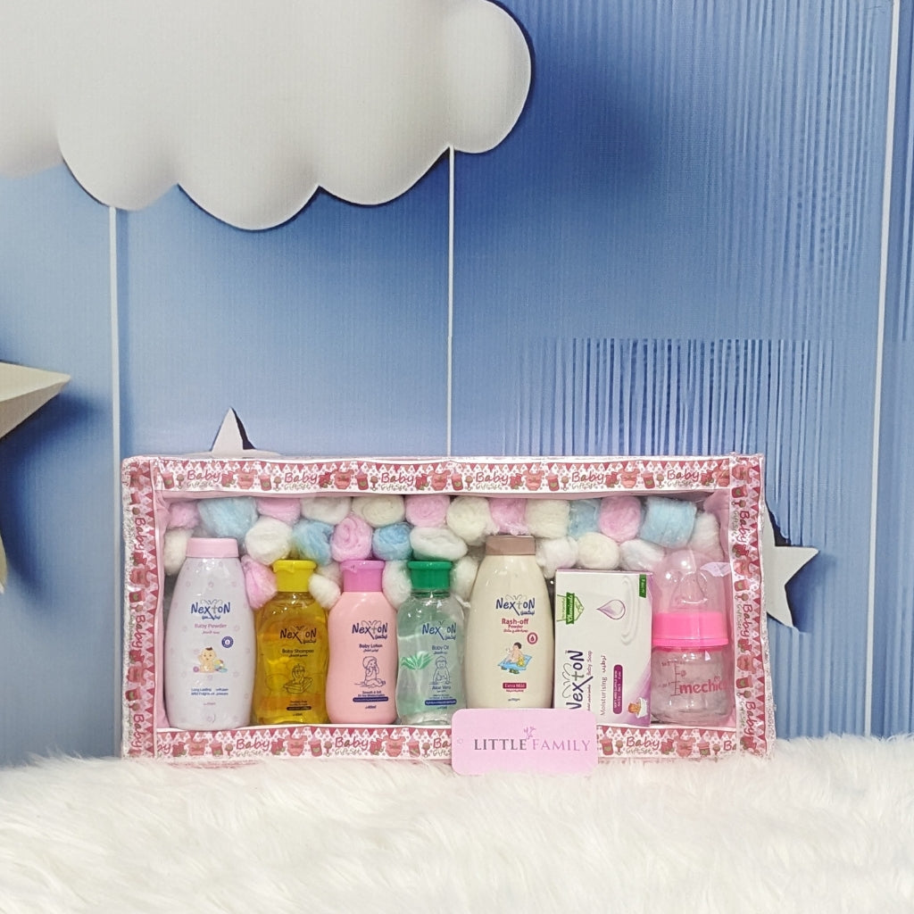 Nexon Baby Care Gift Set with Feeding Bottle – Newborn Essentials Hamper