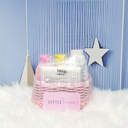 6-pieces Nexon Baby Care Essentials Gift Basket – Gentle & Safe Newborn Kit