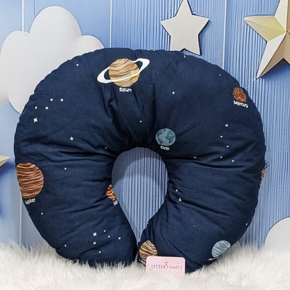 Galaxy Theme Baby Feeding Pillow – Ergonomic Support for Breastfeeding Moms