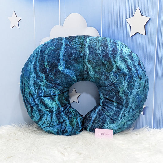 Ocean Theme Baby Feeding Pillow – Ergonomic Support for Breastfeeding Moms