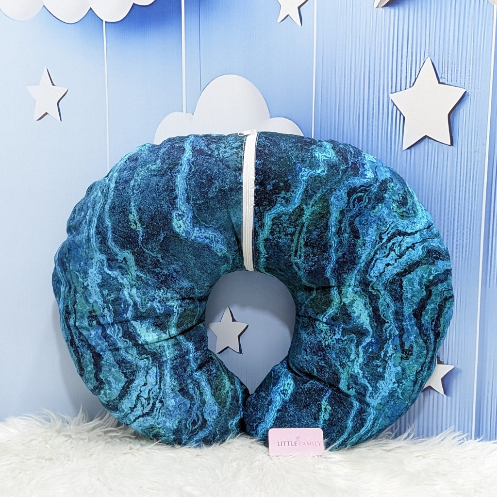 Ocean Theme Baby Feeding Pillow – Ergonomic Support for Breastfeeding Moms