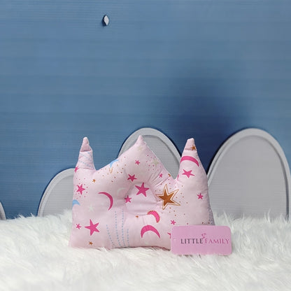 "Over The Moon" Theme Newborn Baby Carry Nest - Soft Poly Cotton | Pink
