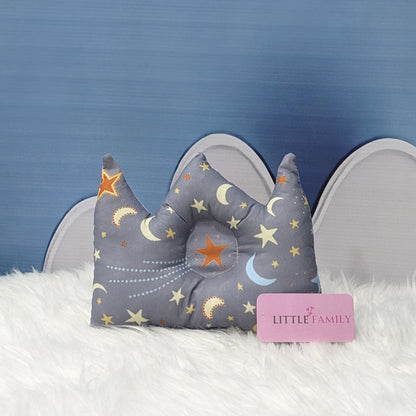 "Over The Moon" Theme Newborn Baby Carry Nest - Soft Poly Cotton | Grey