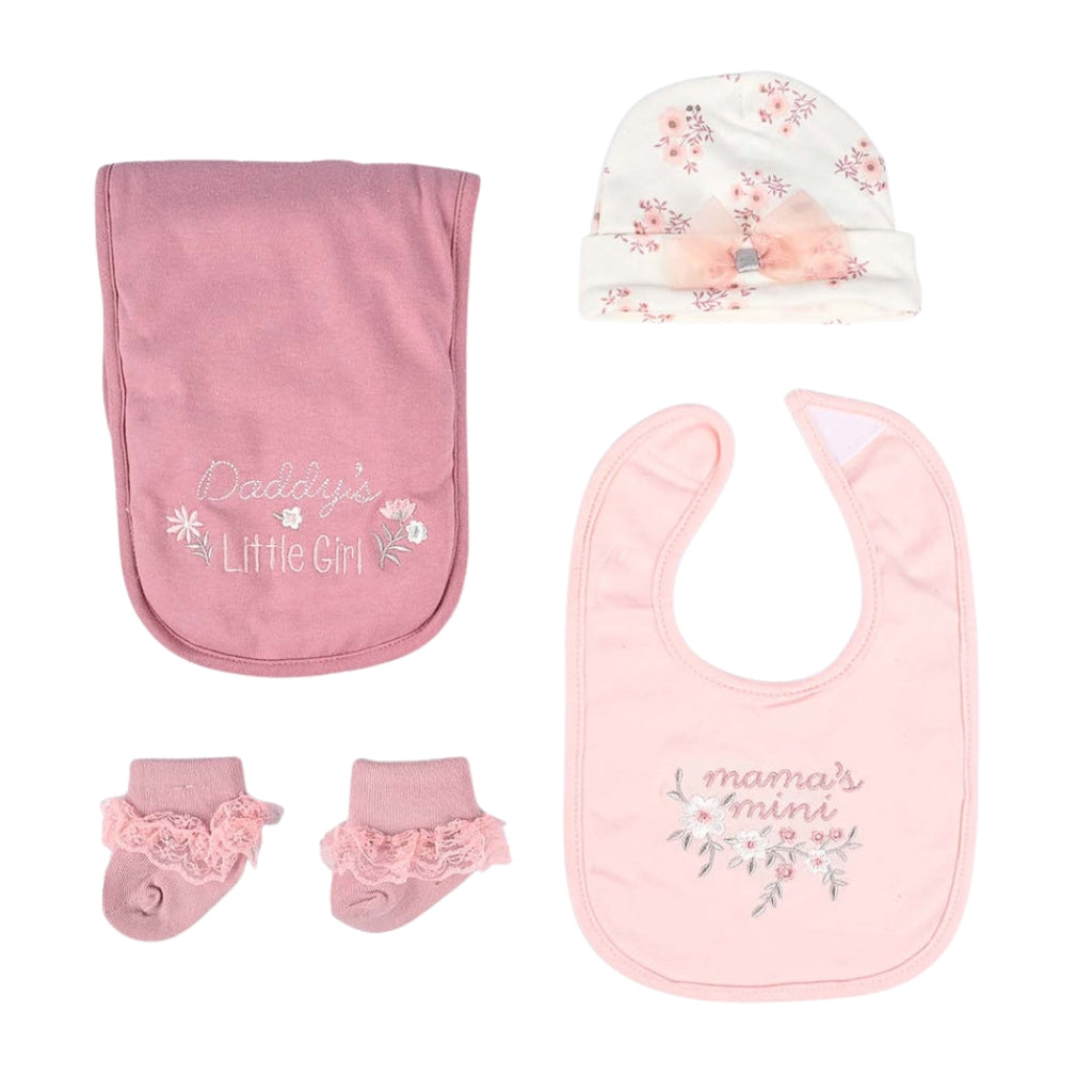 Baby Girl 4-Piece Bloom Essentials Set -Little Girl
