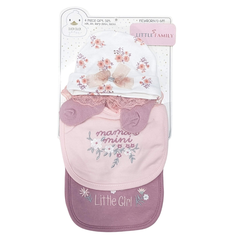 Baby Girl 4-Piece Bloom Essentials Set -Little Girl