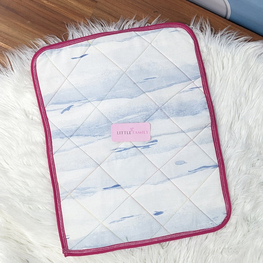 Medium  Baby Diaper Changing Sheet – Maroon