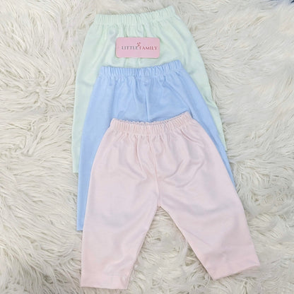 Pack of 3 Newborn Cotton Trousers