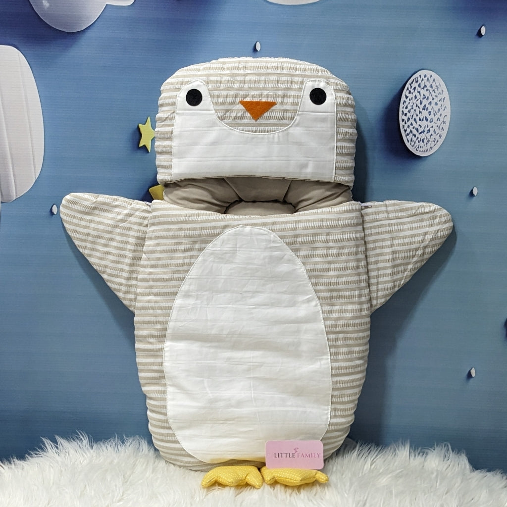 Penguine Sleeping Carry Nest - Soft Caramel