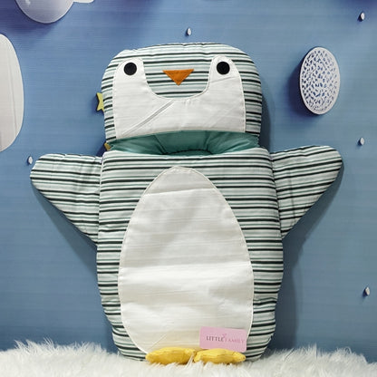 Penguine Sleeping Carry Nest - Green