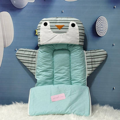 Penguine Sleeping Carry Nest - Green