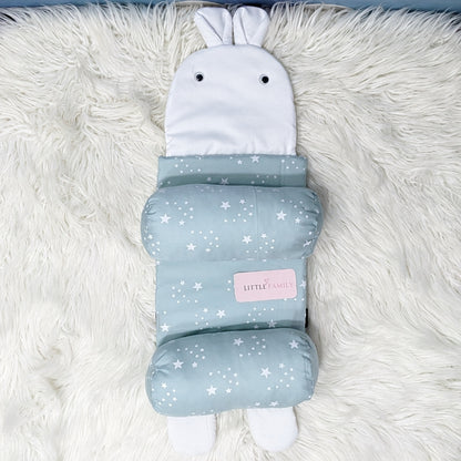 Starry Dream Baby Head Shaping Pillow – Ergonomic Support (Twinkle Blue)