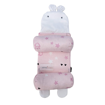 Pink Starry Dreams Baby Head Shaping Pillow – Ergonomic Support