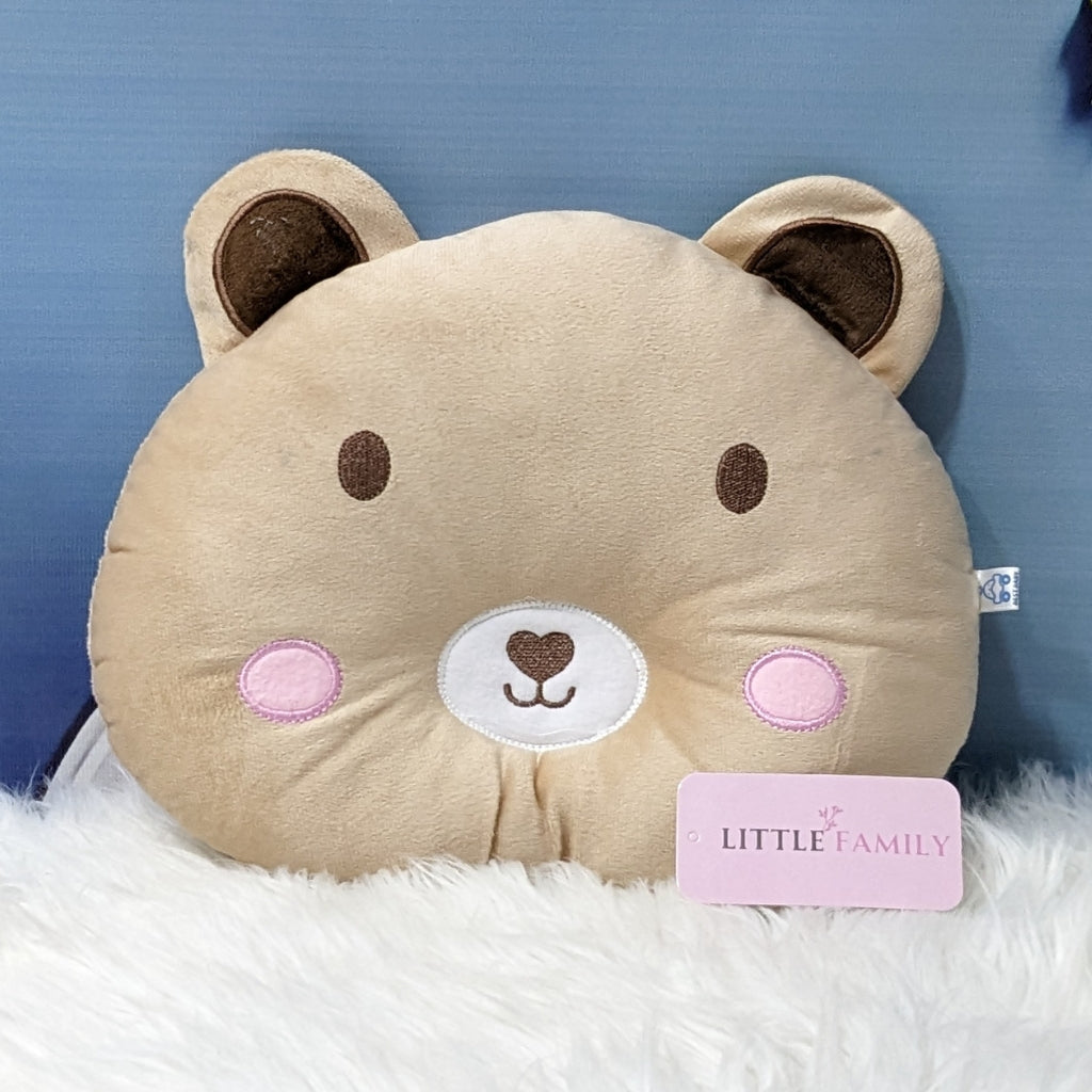 Premium Velvet Baby Head Shaping Pillow - Skin