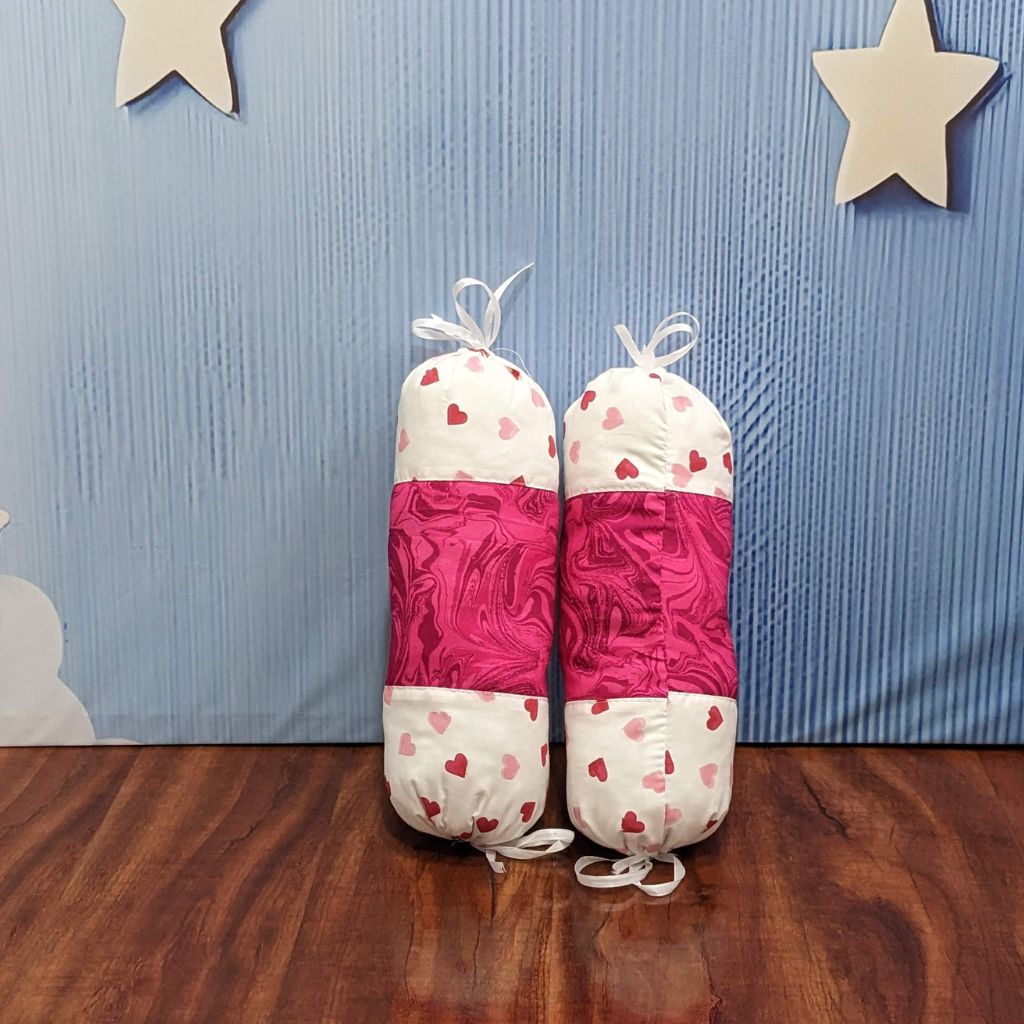 Fusion Pink Baby Bedding Set - 9 Pieces