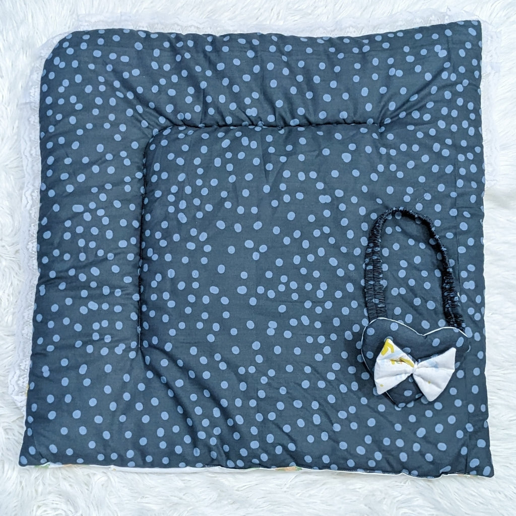 Premium 12-Piece Baby Bedding Set | Dotted Green