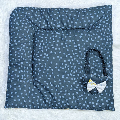 Premium 12-Piece Baby Bedding Set | Dotted Green